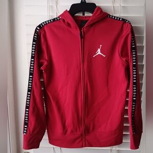Jordan Red Full-Zip Jacket